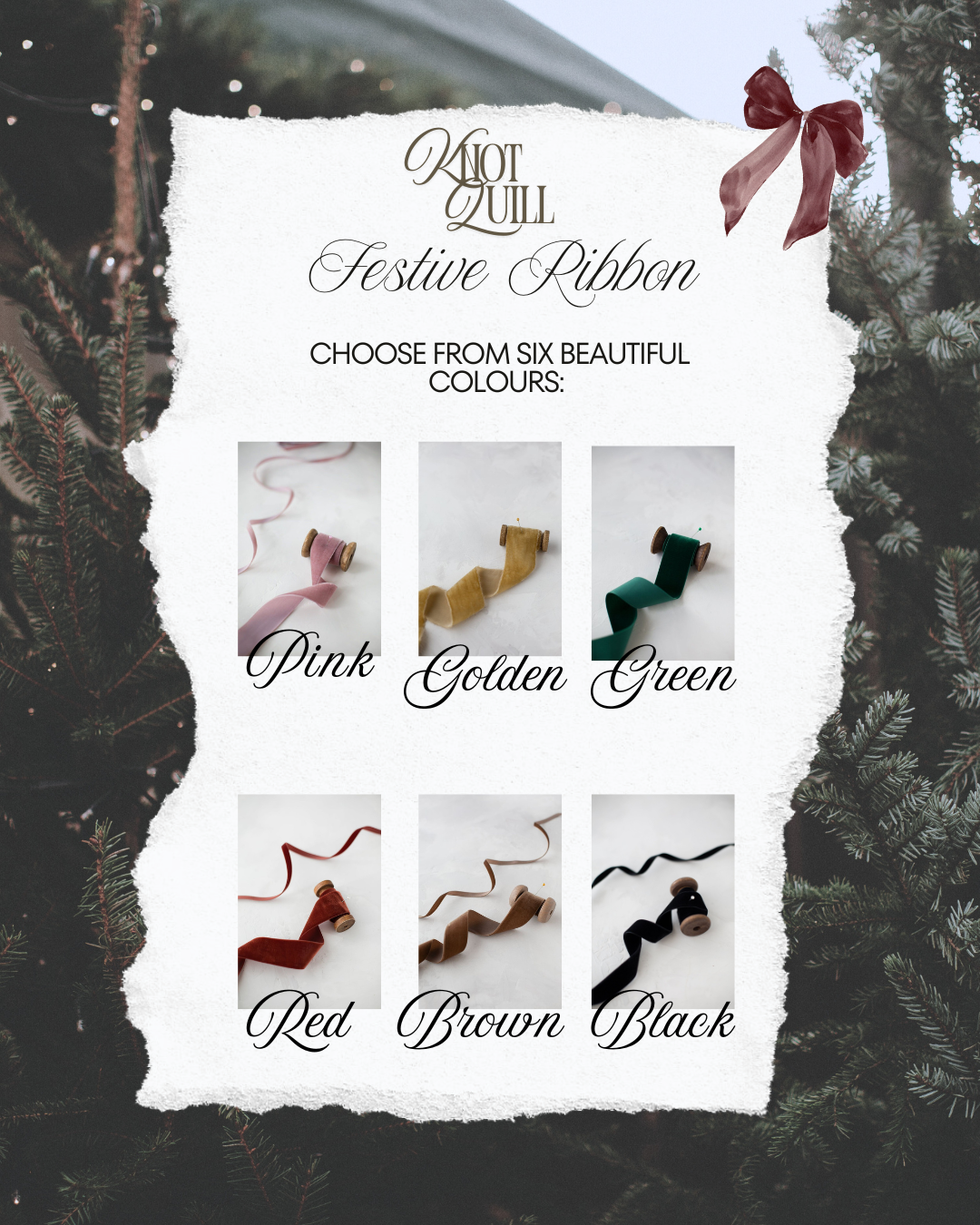Children’s Christmas outfit hanger | personalised velvet ribbon