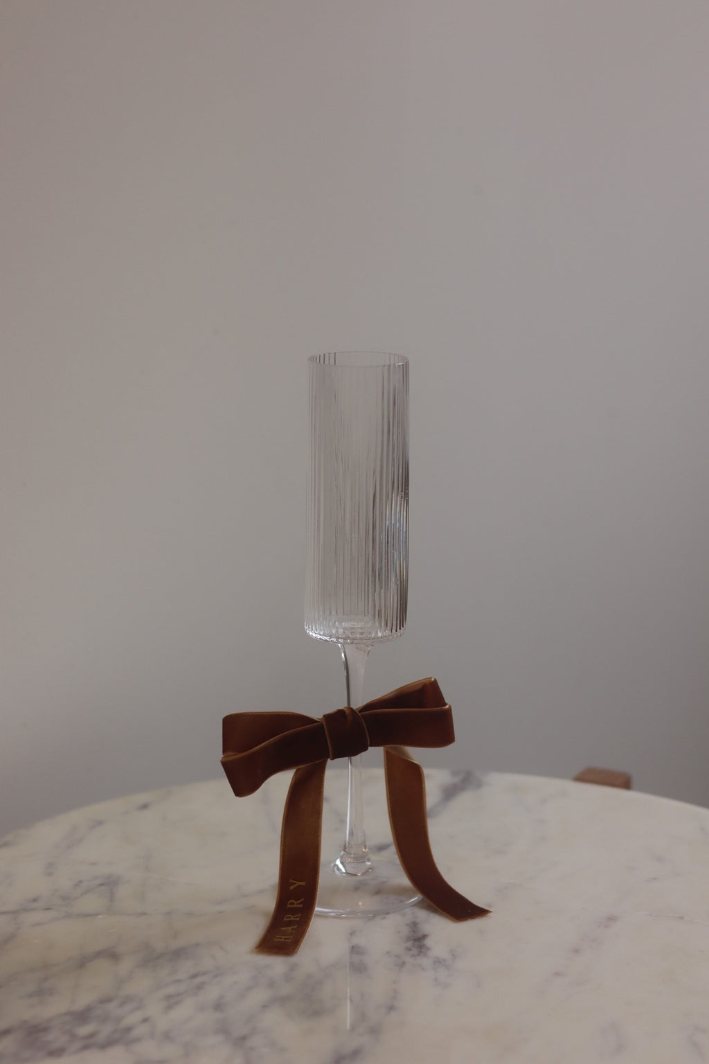 Festive Velvet Custom Drinks Ribbon