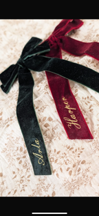 The ✨Christmas✨ velvet bow