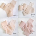 Chiffon Drinks Ribbon SWIRL FONT