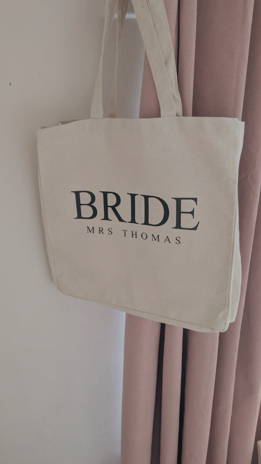 BRIDE Personalised Tote Bag
