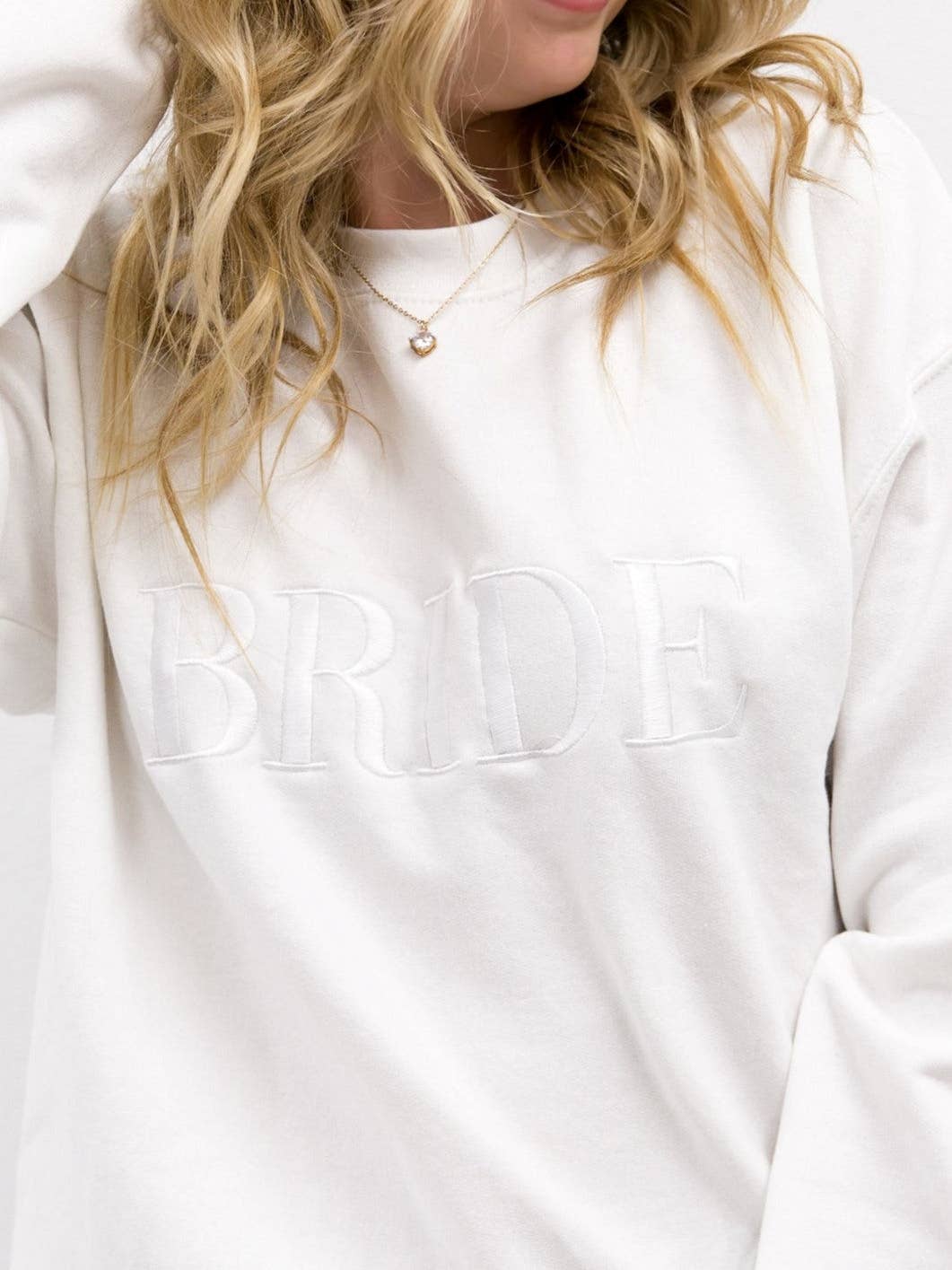 Bride Embroidered Sweatshirt