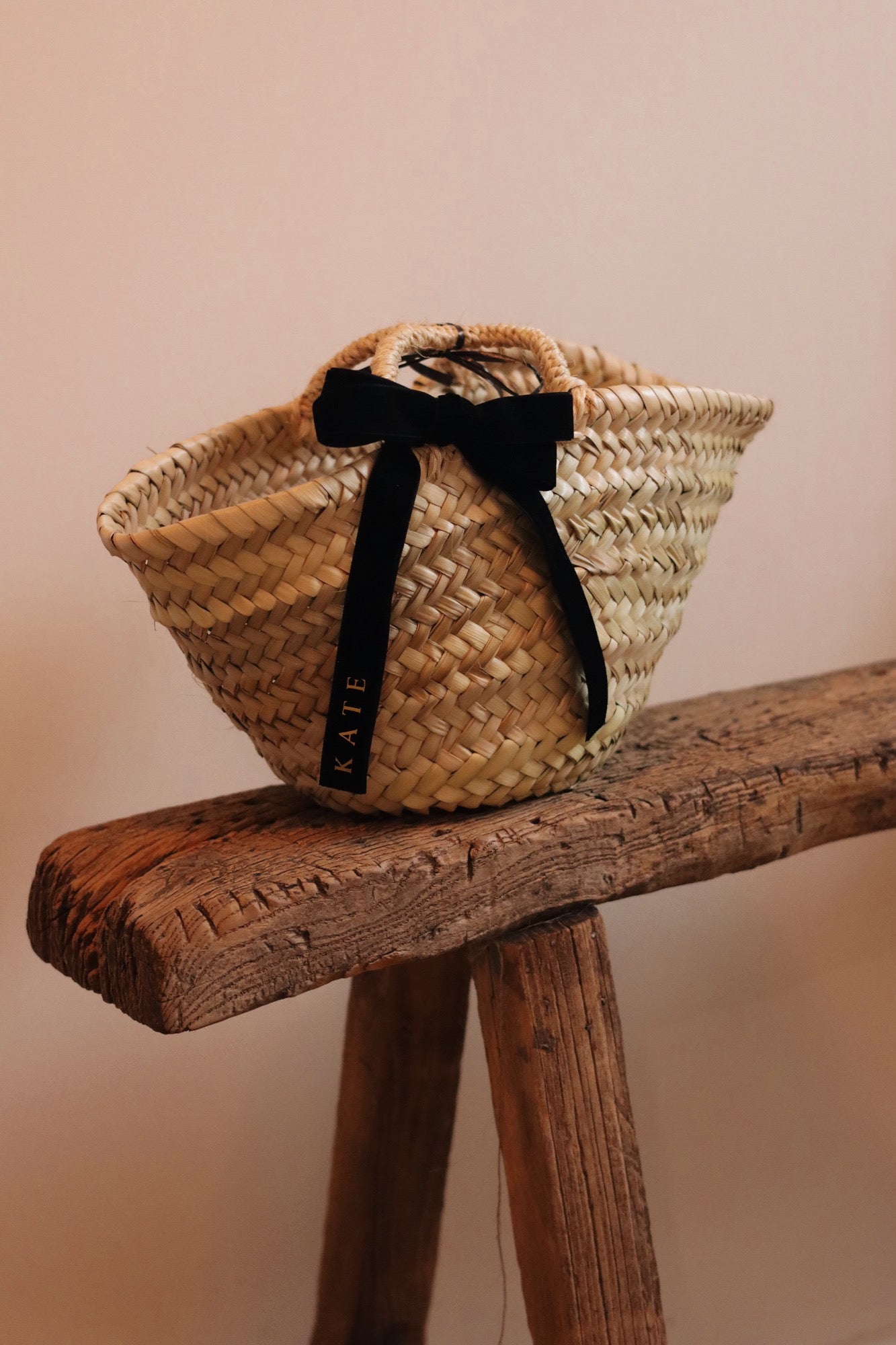 Festive Personalised Ribbon Basket Bag | Hamper | Luxury Gift Bag