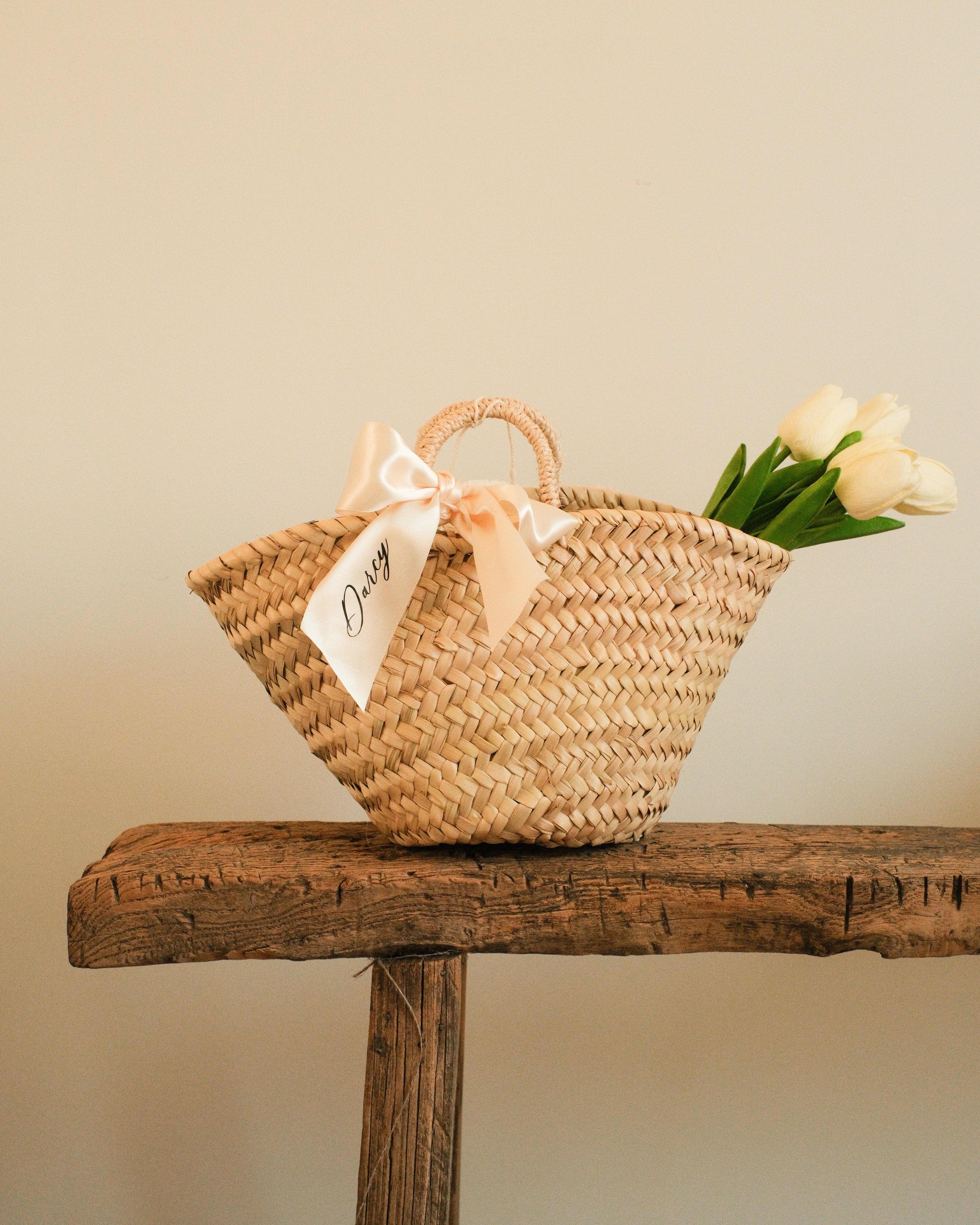 Basket Bag & Ribbon