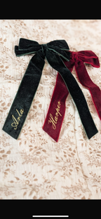 The ✨Christmas✨ velvet bow